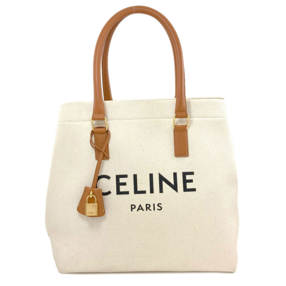Celine Horizontal Cabas Canvas Handbag for Women